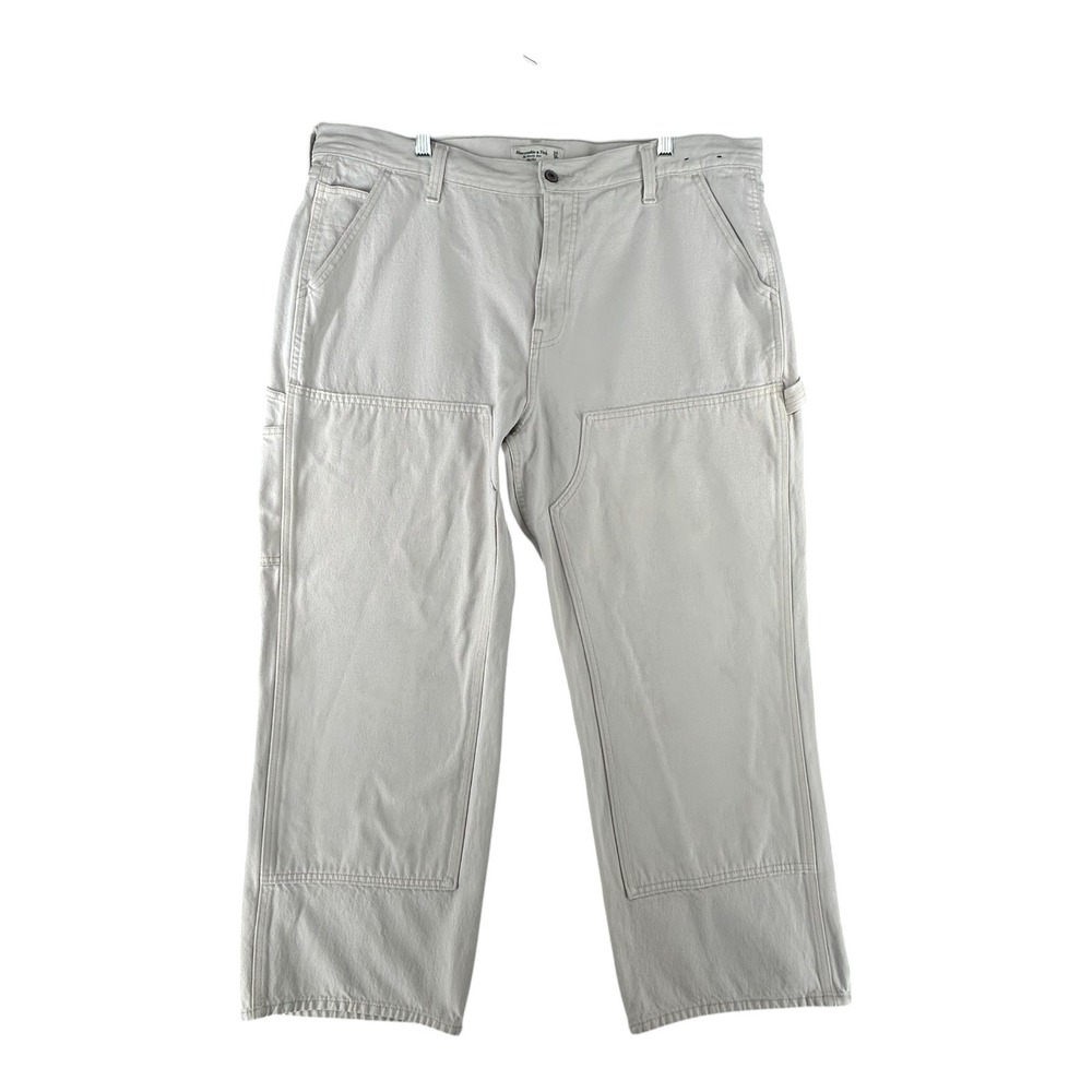 Abercrombie Fitch‎ The Slouchy Jean Mid Rise Curve Love Womens Size 34/18s 40x27